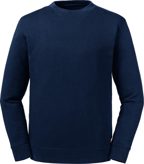 Russell Volwassenen Unisex Pure Organic Reversible Sweatshirt (Franse marine)