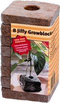Romberg - Jiffy Growblocks kokos 8x8 cm