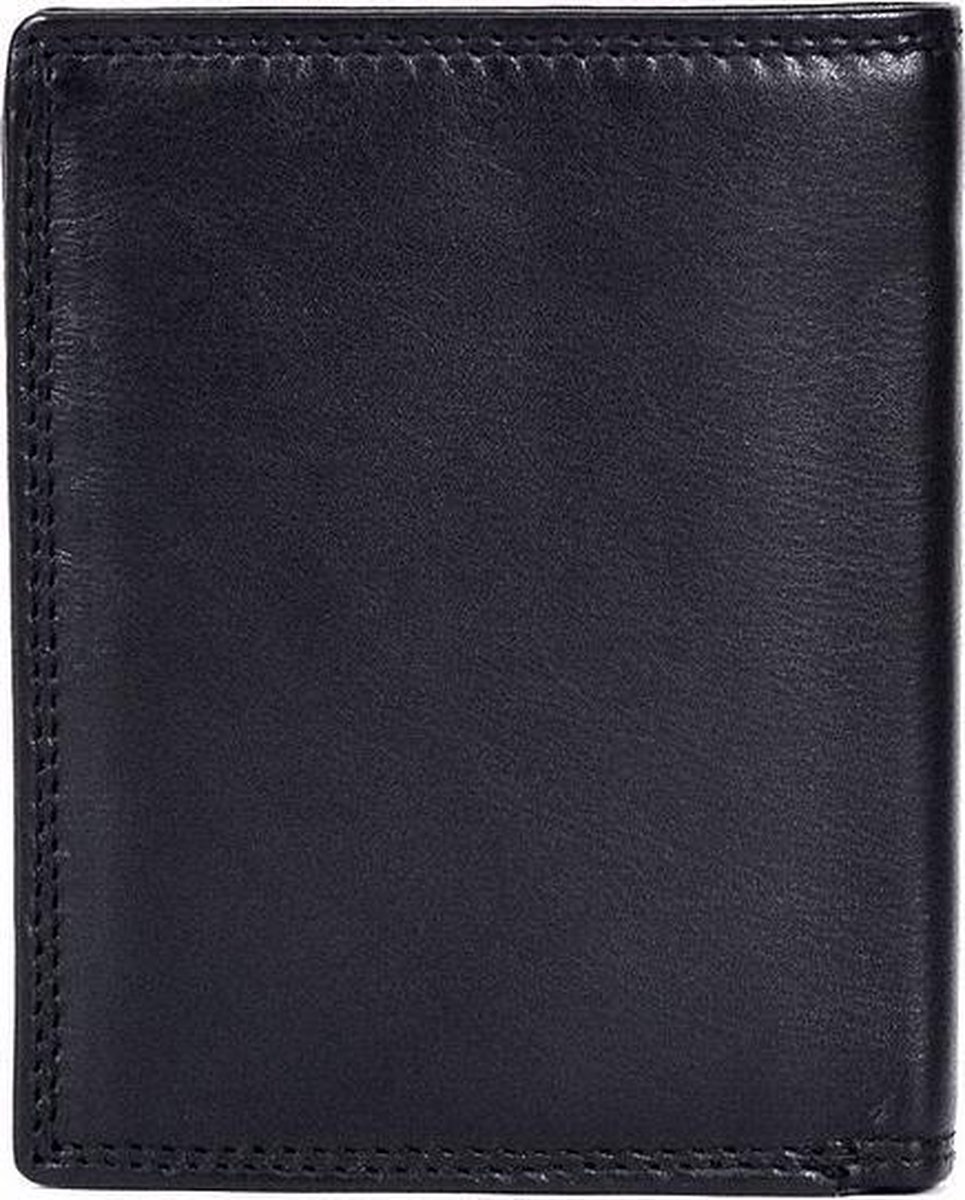 FRITZVOLD Tiny Wallet Mit RFID-Schutz & Münzfach, Extrem Kleines Dnnes Portemonnaie Fr Herren Damen Slim Wallet Flaches Mini Portmonee Geldbeutel Aus Papier Kunstleder Schwarz