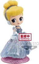 Disney Characters Q posket Cinderella Glitter line Figure 14cm