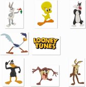 Looney Tunes - speelset 7 figuren - kunststof - 6-10 cm - Comansi