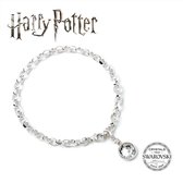 The Carat Shop Harry Potter Zilveren Bedel Armband met Schitterende Kristallen - Zonder Bedels