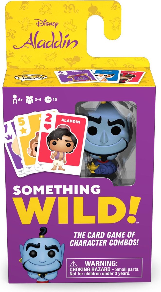 Merkloos Sans marque Aladdin: Something Wild Card Game English Version