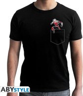 MARVEL - T shirt Ant - Man Pocket man Black XL