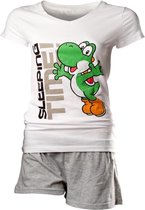 Nintendo - Shortama. White/Grey. Yoshi.Girl - L