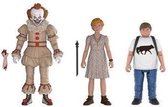 Stephen King's It 2017 Action Figures 3-Pack Pennywise, Ben, Beverly 10 cm