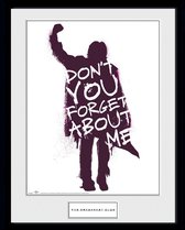 Framed Collector Print met kader 30 x 40 cm The Breakfast Club, Don't You Forget About Me