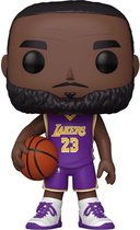 Funko POP! - NBA: Lakers - 25 cm LeBron James (Purple Jersey) (52359)