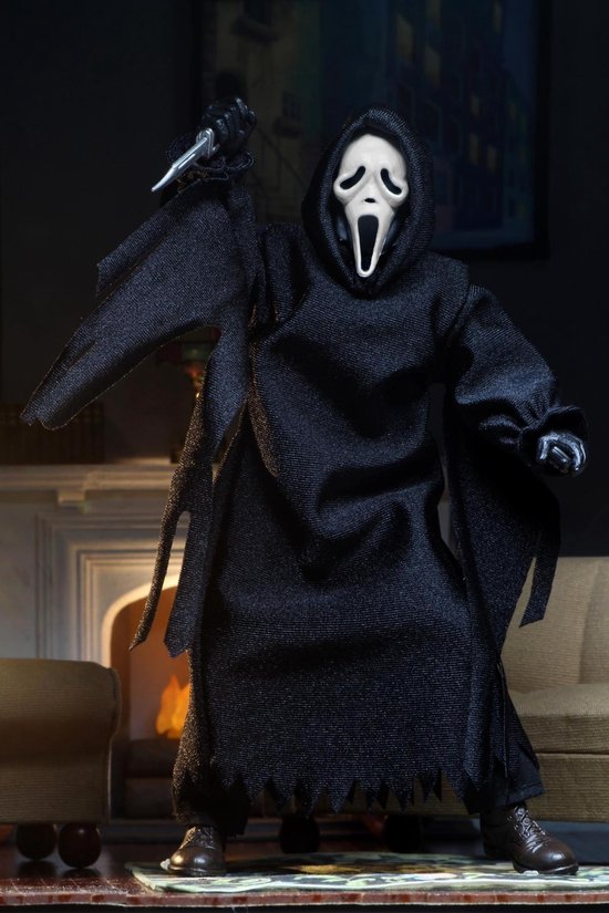 solo Schande Reinig de vloer Scream Ghostface Clothed Action Fig | bol.com