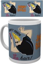 Johnny Bravo: Don't Touch the Hair Coffee Mug