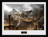 God of War: Kratos Concept Art Canyon Print