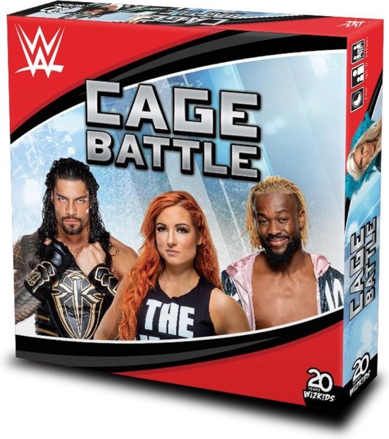 Boek: WWE: Cage Battle Board Game, geschreven door Wizkids