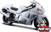 Maisto SUZUKI GSX 1300R HAYABUSA 1:18 - wit