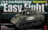 Asuka U.S Army M4A3E8 Sherman "Easy Eight" Thunderbolt VII with Resin Parts + Ammo by Mig lijm