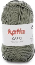 Katia Capri - kleur 137 Medium groen - 50 gr. = 125 m. - 100% katoen - 5 stuks in verpakking