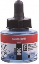 Amsterdam Acrylic Inkt Fles 30 ml Grijsblauw 562
