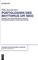 Studien Zur Deutschen Literatur224- Poetologien des Rhythmus um 1800