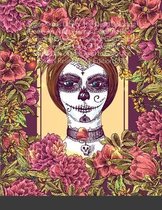 Sugar Skulls Day of The Dead Coloring Book