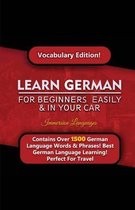 Learn German For Beginners Easily & In Your Car! Vocabulary Edition