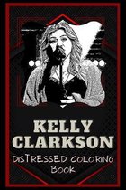 Kelly Clarkson Distressed Coloring Book