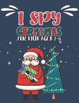 I Spy Christmas Book For Kids Ages 2-5