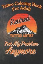 Tattoo Coloring Book For Adult