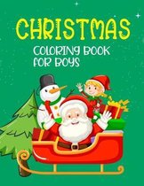 Christmas Coloring Book For Boys
