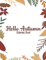 Hello Autumn Coloring Book