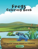 Frogs Coloring Book