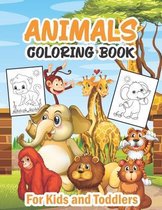 Animals Coloring Book For Kids and Toddlers