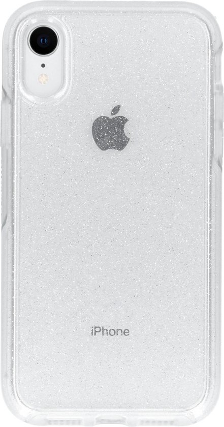 Noordoosten kussen Spuug uit OtterBox Symmetry Case voor Apple iPhone XR - Transparant/Stardust | bol.com
