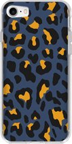 Hoesje Siliconen Geschikt voor iPhone SE (2022) / SE (2020) / 8 / 7 - Design Backcover siliconen - Meerkleurig / Panther