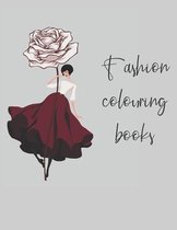 Fashion colouring books