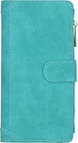 Luxe Portemonnee Samsung Galaxy S20 Ultra hoesje - Turquoise