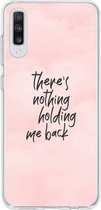 Design Backcover Samsung Galaxy A70 hoesje - Nothing
