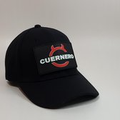 CUERNERO ZWARTE PATCHES.EXCLUSIEVE CAP ZWART