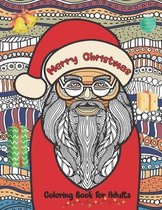 Merry Christmas Coloring Book for Adults