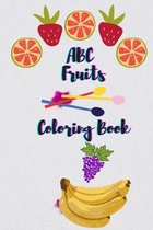 ABC Fruits Coloring book