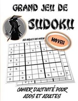 Grand Jeu de Sudoku - 320 Grilles 9x9 Niveau Moyen - Cahier d'Activite pour Ados et Adultes