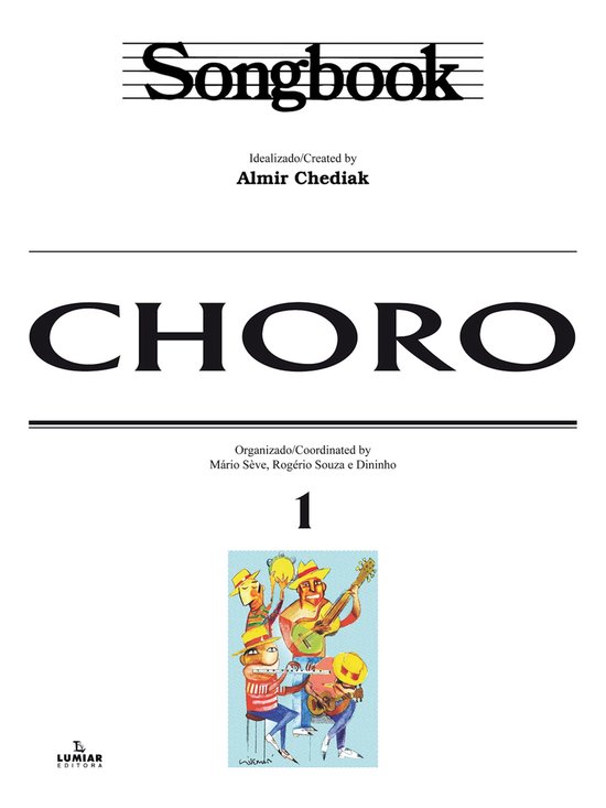 Songbook - Songbook choro - vol. 1 - cover
