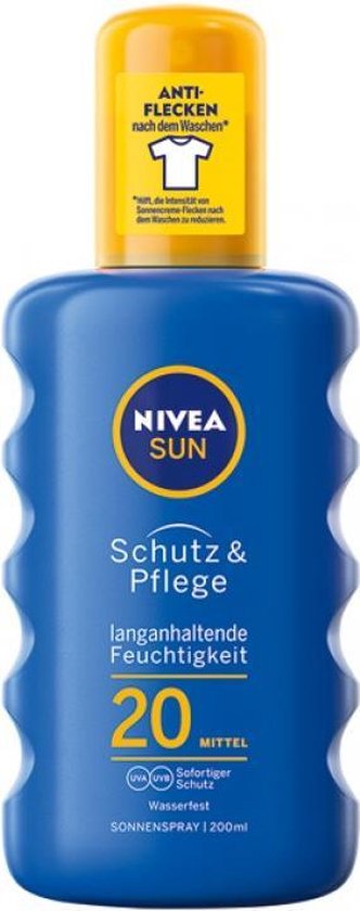 Nivea Sun Pure & Sensitive Sun Spray Spf 20 200 Ml