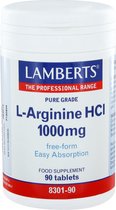 Lamberts L-Arginnie HCI 1000 mg - 90 tabletten