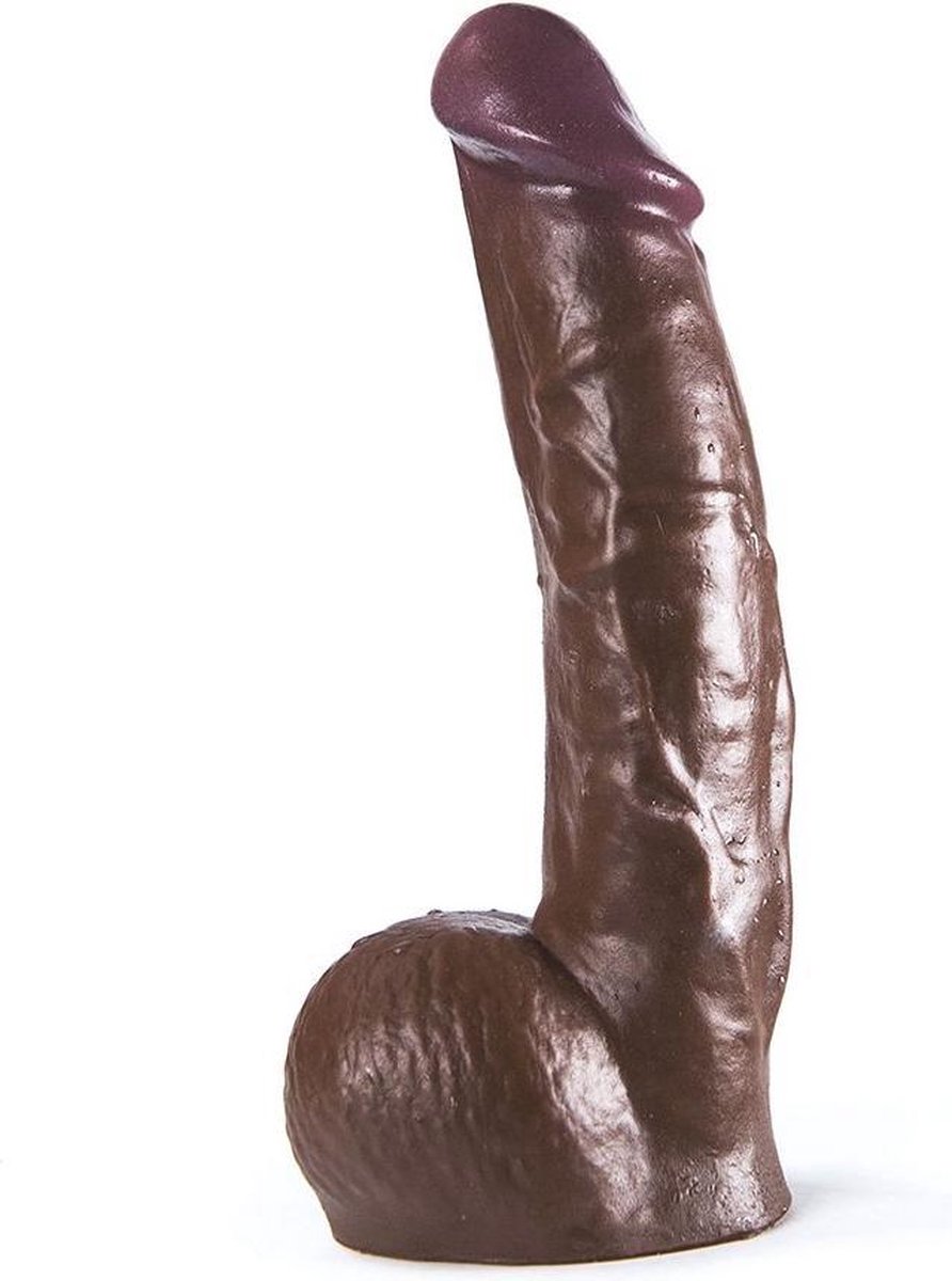 Heroes Dildo 17 x 3,5 cm - bruin