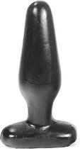 Dark Crystal Buttplug 13,5 x 4 cm - zwart