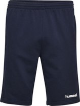 Hummel Hummel Go Cotton Sportbroek - Maat 140  - Unisex - navy