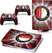 PS5 skin Feyenoord Rotterdam  - PS5 Disk| Playstation 5 sticker | 1 console en 2 controller stickers