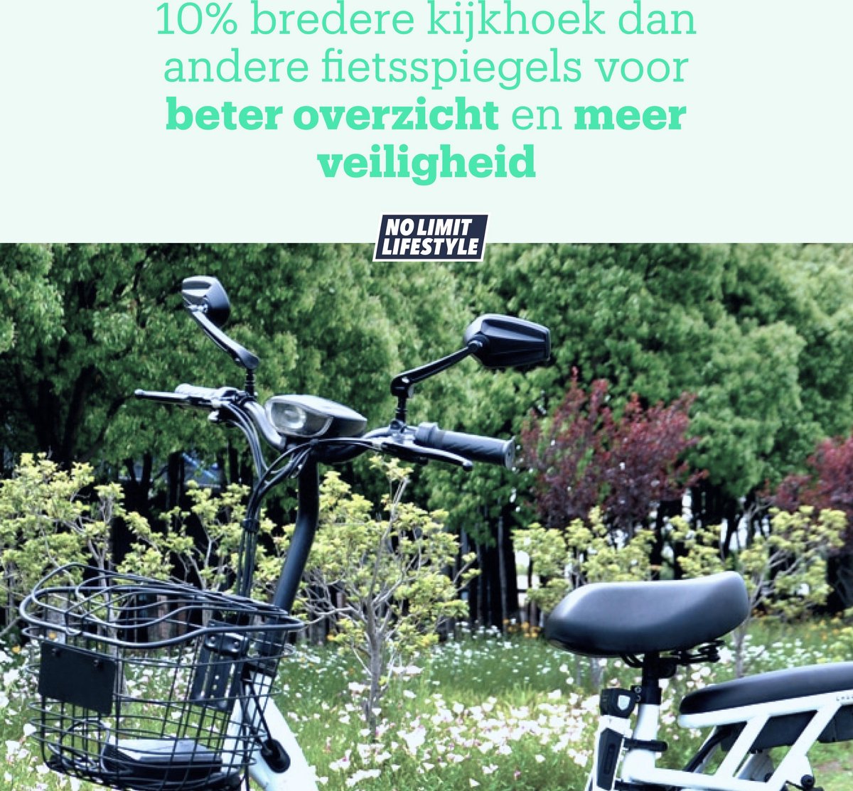 Fietsspiegel - Fietsspiegel eBike - 360 Graden Verstelbaar - Links -  Fietsspiegel op | bol.com