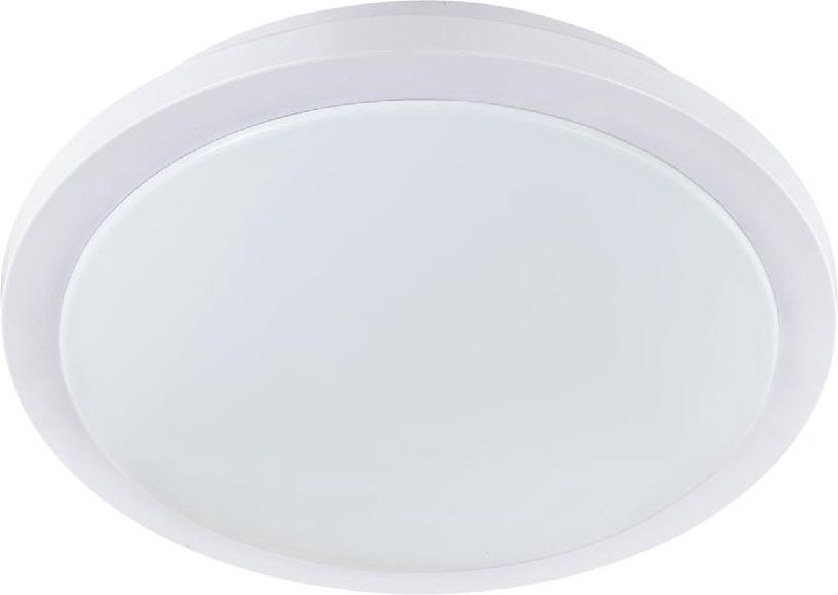 EGLO Competa 1-St wand-/plafondlamp - 16 Watt LED - Ø 34,5 cm. - wit