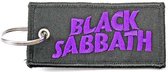 Black Sabbath Sleutelhanger Wavy Logo Zwart
