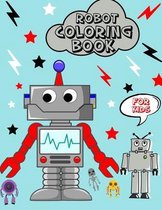 Robot Coloring Book For Kids